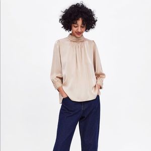 Zara Satin Blouse